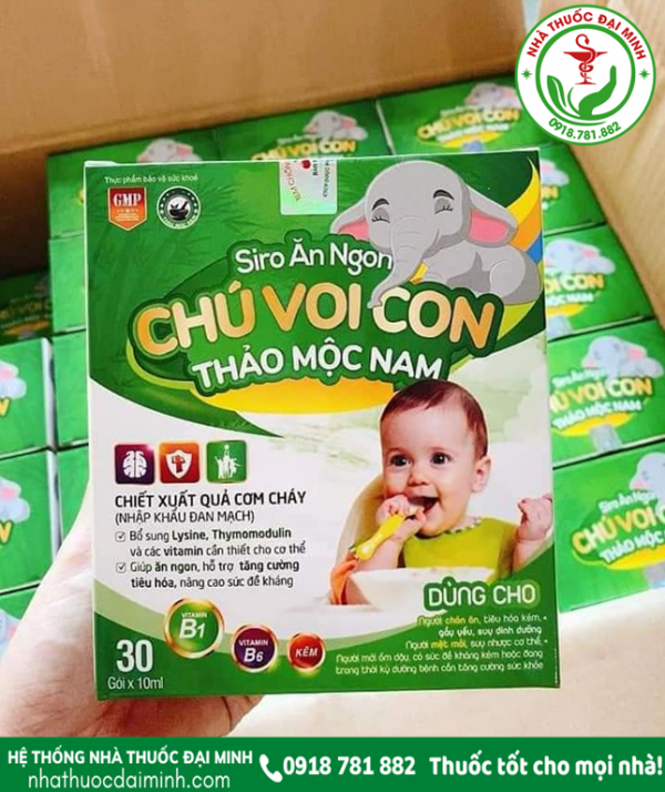 SIRO ĂN NGON CHÚ VOI CON THẢO MỘC NAM