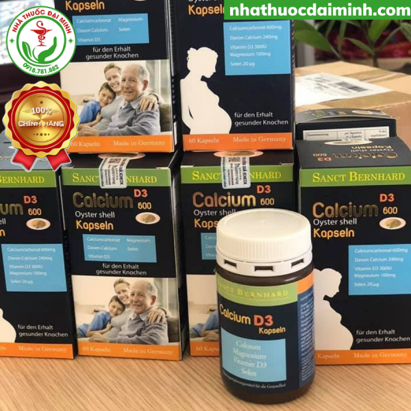 Calcium D3 Kapseln - Viên Uống Hỗ Trợ Bổ Sung Canxi Vượt Trội - Hình ảnh 3