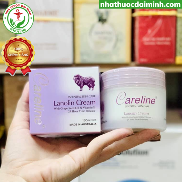 Kem Nhau Dưỡng Da Thai Cừu Careline 100ml Chính Hãng Úc - Hình ảnh 6