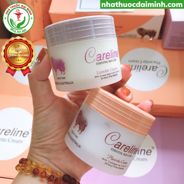 Kem Nhau Dưỡng Da Thai Cừu Careline 100ml Chính Hãng Úc