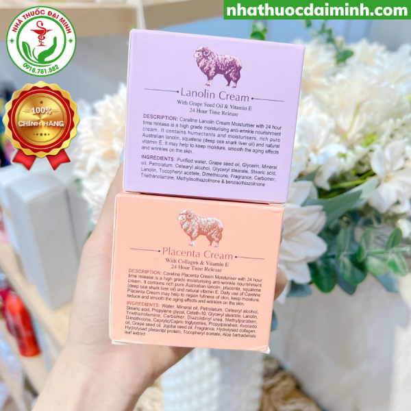 Kem Nhau Dưỡng Da Thai Cừu Careline 100ml Chính Hãng Úc - Hình ảnh 3