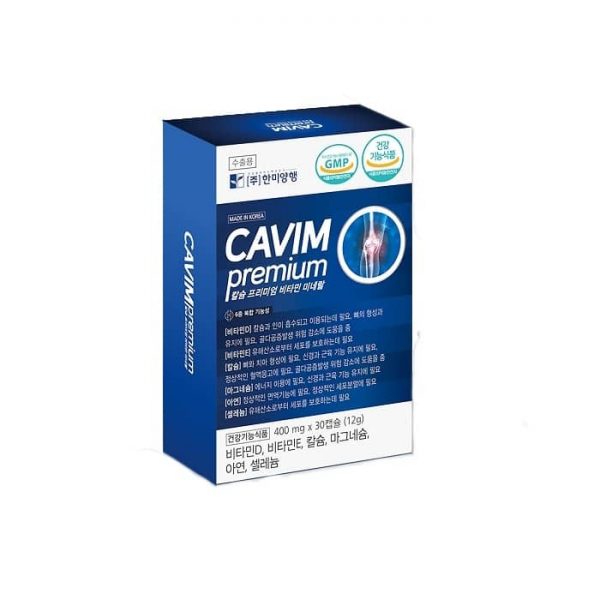 VIÊN BỔ SUNG CANXI CAVIM PREMIUM - HỖ TRỢ GIẢM NGUY CƠ LOÃNG XƯƠNG