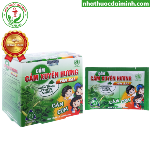 Cốm Cảm Xuyên Hương Yên Bái (Hộp 20 gói x 2g)