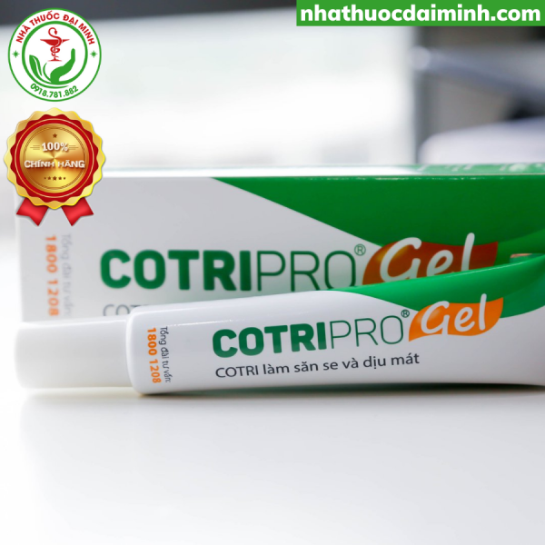 Cotripro Gel 10g - Kem Bôi Giúp Co Và Săn Se Búi Trĩ - Hình ảnh 2