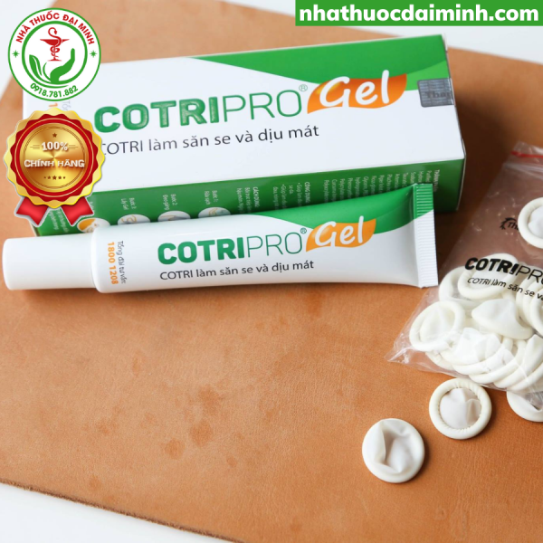 Cotripro Gel 10g - Kem Bôi Giúp Co Và Săn Se Búi Trĩ