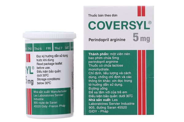 THUỐC ĐIỀU TRỊ TĂNG HUYẾT ÁP COVERSYL 5MG - Hình ảnh 2