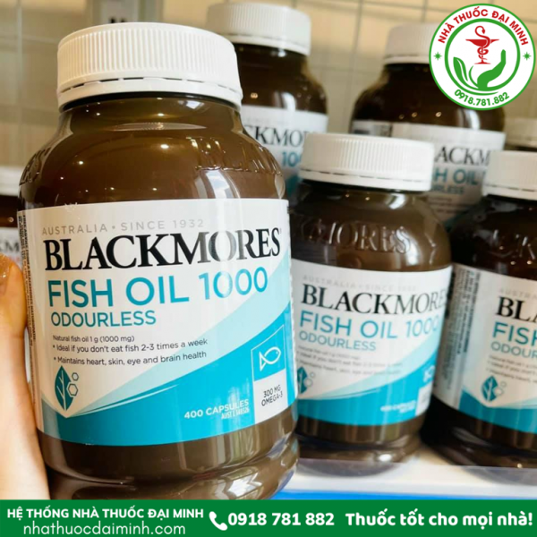 Viên uống dầu cá Omega-3 Blackmores của Úc - Hình ảnh 4