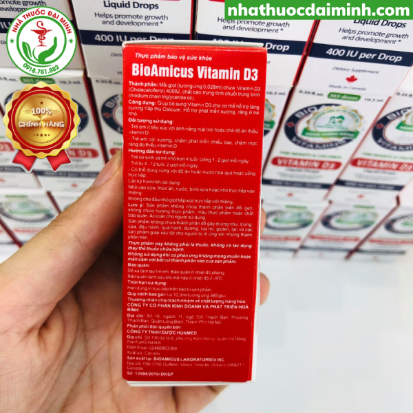 BioAmicus Vitamin D3K2 - Hình ảnh 4