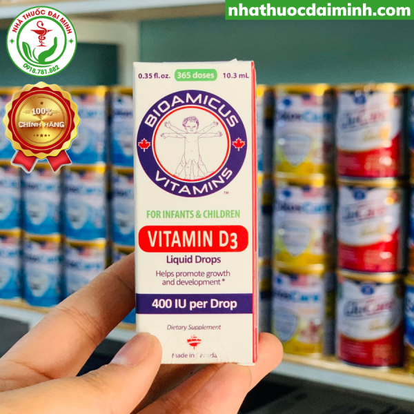 BioAmicus Vitamin D3K2 - Hình ảnh 2