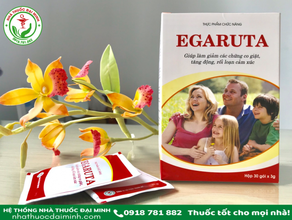 EGARUTA – LÀM GIẢM CO GIẬT, TĂNG ĐỘNG VÀ RỐI LOẠN CẢM XÚC - Hình ảnh 3