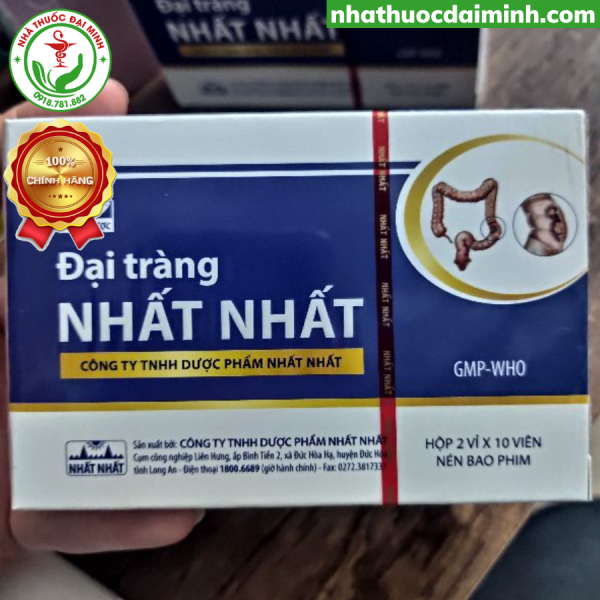 Đại Tràng Nhất Nhất Hộp 20 Viên - Hỗ Trợ Bệnh Đại Tràng, Tiêu Chảy, Rối Loạn Tiêu Hóa - Còn hàng - Hình ảnh 2