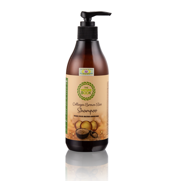 Dầu Gội Collagen Gạo Lứt The Nature Book - Collagen Brown Rice Shampoo