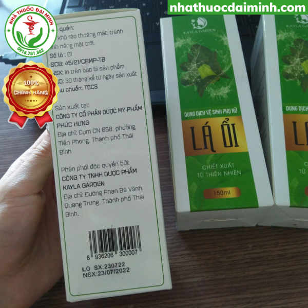 Dung Dịch Vệ Sinh Phụ Nữ Lá Ổi 150ml - Hình ảnh 4