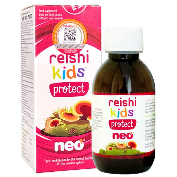 Siro Tăng Đề Kháng Reishi Kids Protect Neo Kids Lọ 150ml -