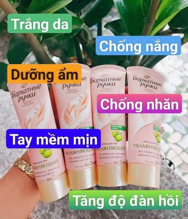 Kem dưỡng da tay Silky Hands của Nga - Hình ảnh 2