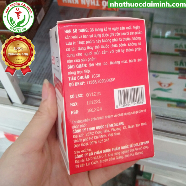 E Đỏ Medi Lọ 30 Viên - Bổ Sung Vitamin E, Chống Oxy Hóa, Hỗ Trợ Đẹp Da - Hình ảnh 5