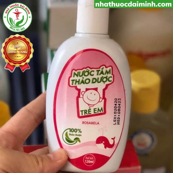 Nước Tắm Thảo Dược Trẻ Em Rosabela - An Toàn Với Làn Da Của Trẻ - Hình ảnh 2