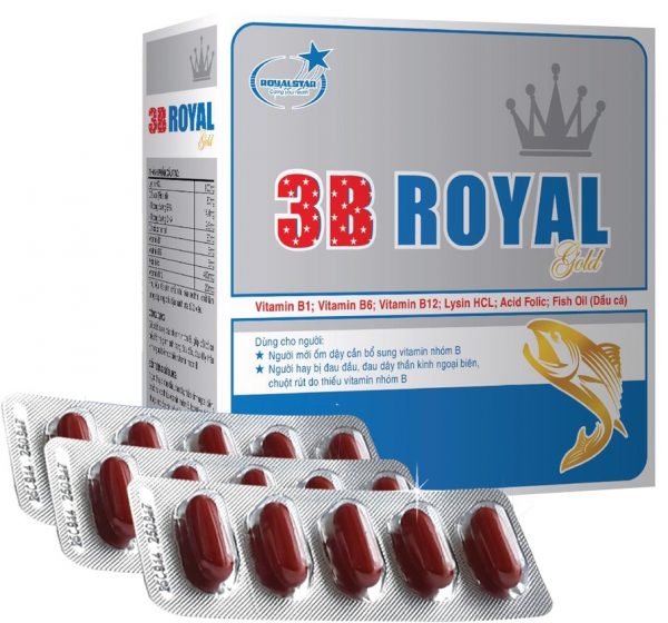 3B ROYAL - BỔ SUNG VITAMIN THIẾT YẾU CHO CƠ THỂ