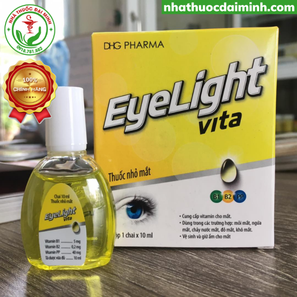 Nhỏ mắt Eyelight Vita