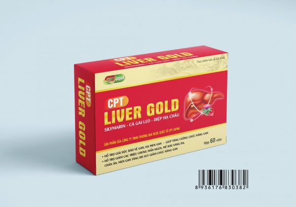 CPT LIVER GOLD - HỖ TRỢ GIẢI ĐỘC VÀ BẢO VỆ GAN