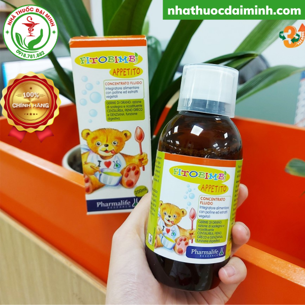 Fitobimbi Appetito Lọ 200ml - Hỗ Trợ Bé Ăn Ngon, Hấp Thụ Tốt - - Hình ảnh 4