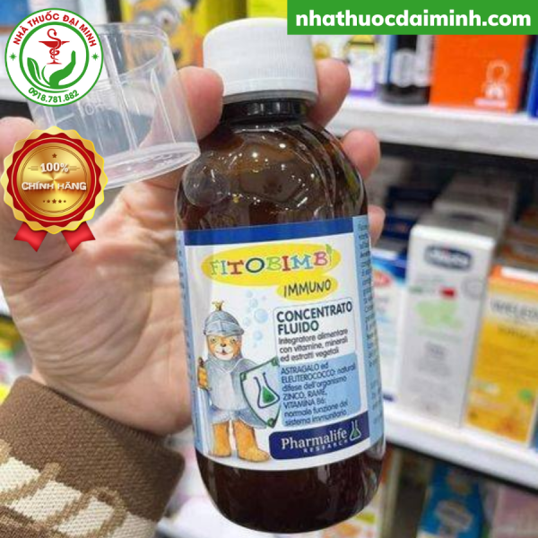 Fitobimbi Immuno Lọ 200ml - Hỗ Trợ Tăng Cường Đề Kháng Cho Trẻ - - Hình ảnh 7