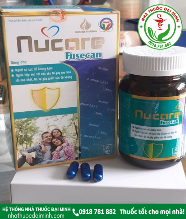 NUCARE FUSECAN TĂNG CƯỜNG SỨC ĐỀ KHÁNG - 60 viên/hộp - Hình ảnh 4