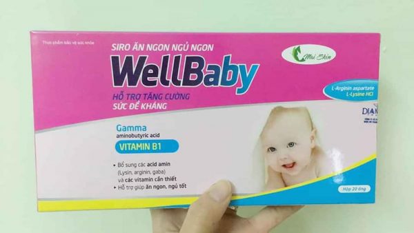 WELLBABY - BỔ SUNG VITAMIN CẦN THIẾT, GIÚP BÉ ĂN NGON NGỦ TỐT