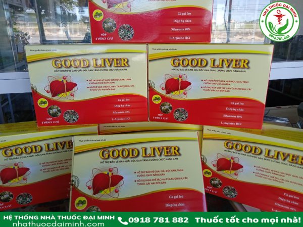 VIÊN UỐNG BỔ GAN GOOD LIVER - Hình ảnh 3