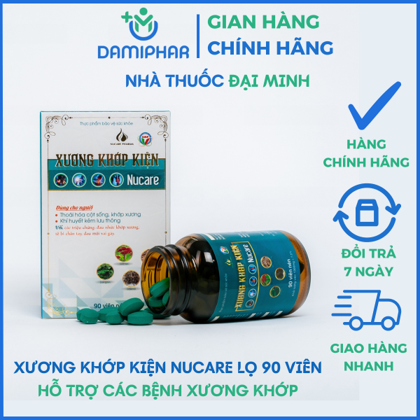 XƯƠNG KHỚP KIỆN NUCARE LỌ 90 VIÊN - Lọ 90 viên