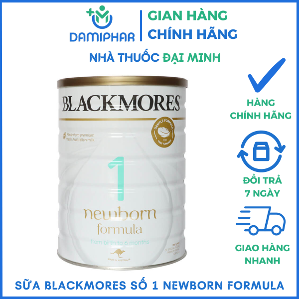 Sữa Bột Blackmores Số 1 Newborn Formula 900g (Nhập Khẩu Úc)