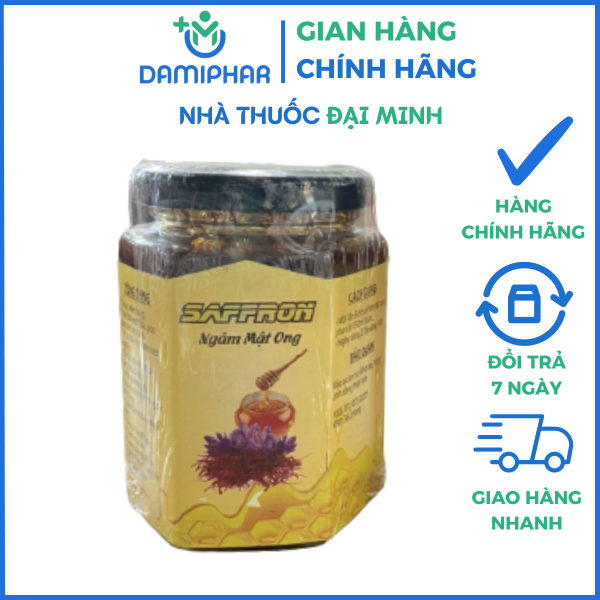 Saffron Ngâm Mật Ong - Mật Ong Nhụy Hoa Nghệ Tây