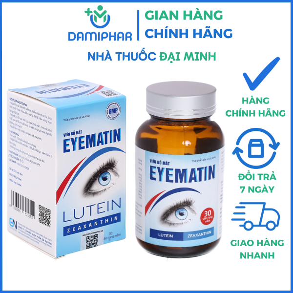 Viên Bổ Mắt Eyematin Lọ 30 Viên - - Hình ảnh 2