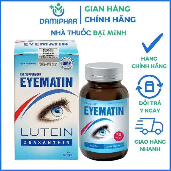 Viên Bổ Mắt Eyematin Lọ 30 Viên -