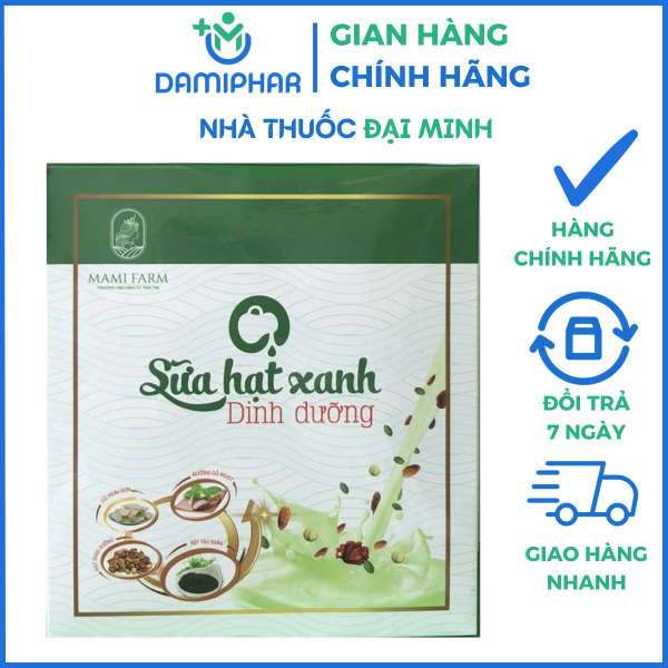 Sữa Hạt Xanh Dinh Dưỡng Mami Farm – Bữa Ăn Lành Mạnh, Bổ Dưỡng Từ Thực Vật