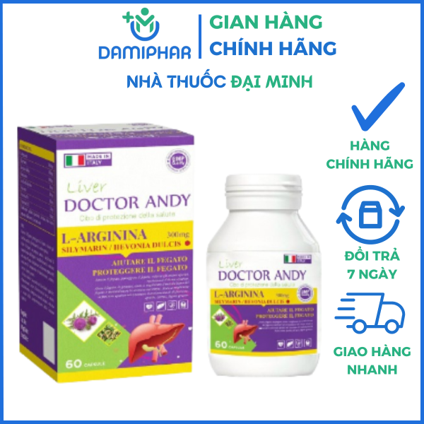 Viên Bổ Gan Liver Doctor Andy Lọ 30 Viên