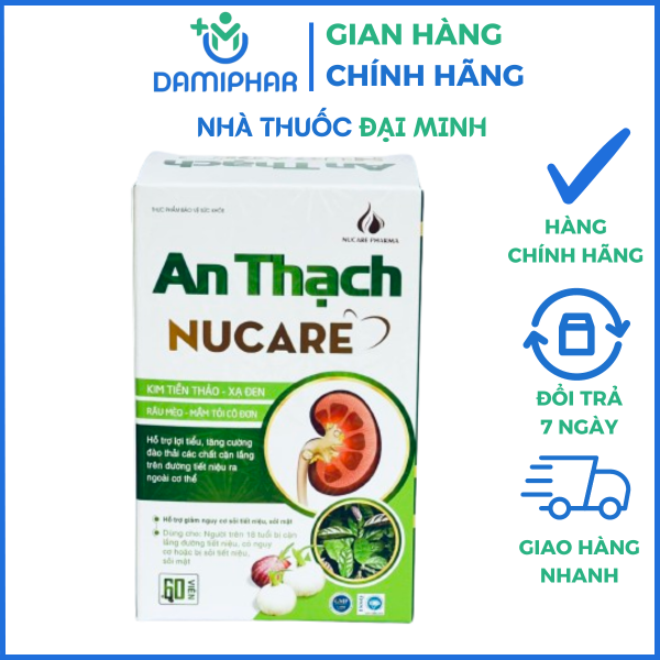 An Thạch Nucare Hộp 60 Viên