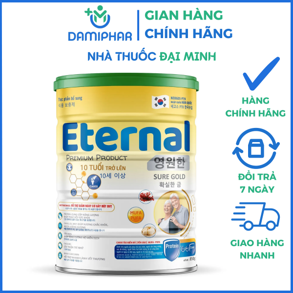 Sữa Eternal Sure Gold Lon 850g - Phục Hồi Sức Khỏe, Tăng Sức Đề Kháng