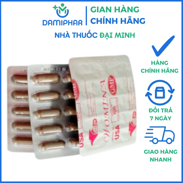 Bổ Bầu Womina Multi Vitamins Mineral Hộp 30 Viên – Bổ Sung Vitamin, Khoáng Chất Cho Bà Bầu - Hình ảnh 3