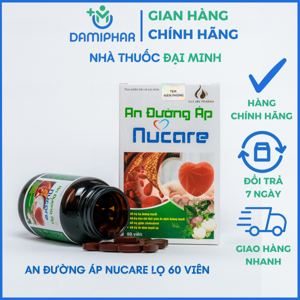 An Đường Áp Nucare Hộp 60 Viên