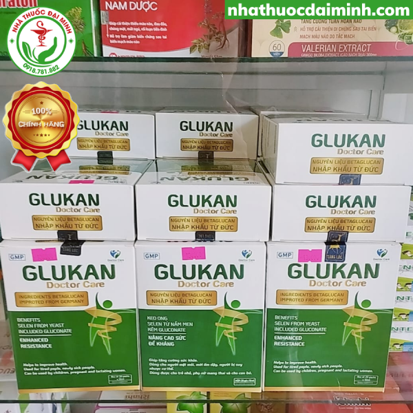 GLUKAN DOCTOR CARE - HỖ TRỢ TĂNG SỨC ĐỀ KHÁNG - Còn hàng - Hình ảnh 3