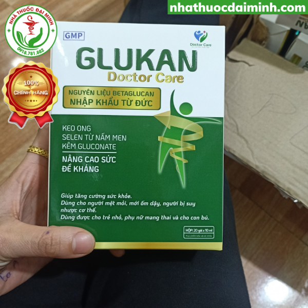 GLUKAN DOCTOR CARE - HỖ TRỢ TĂNG SỨC ĐỀ KHÁNG