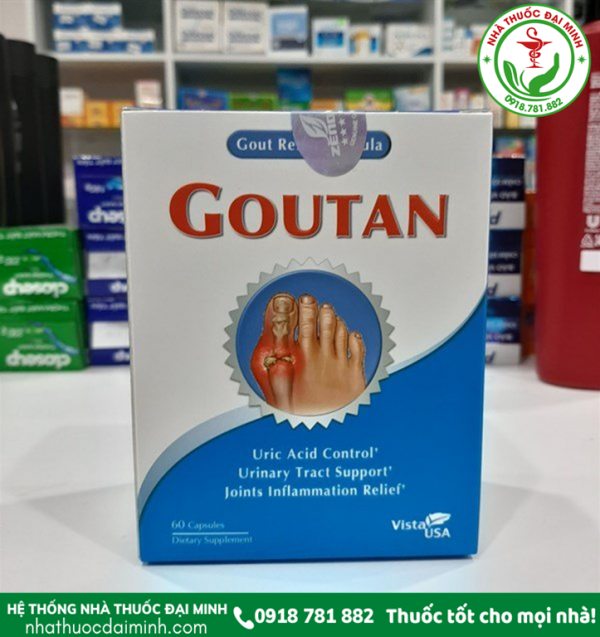 GOUTAN - DÀNH CHO NGƯỜI BỊ GOUT, XƯƠNG KHỚP