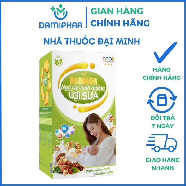 Ngũ Cốc Lợi Sữa Hadalifa Hộp 500g