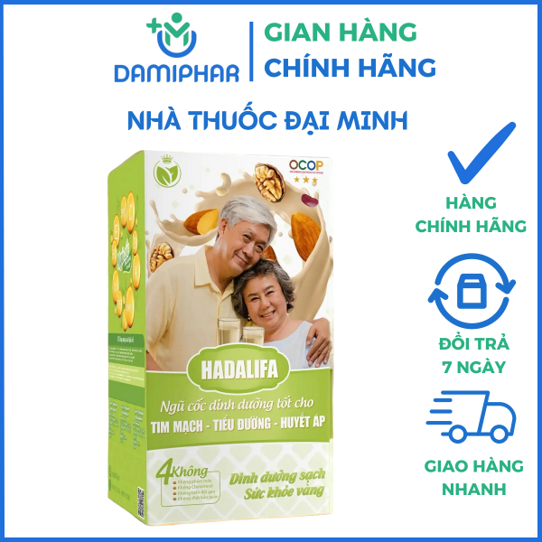 Ngũ Cốc Hadalifa Tốt Cho Tim Mạch – Tiểu Đường – Huyết Áp