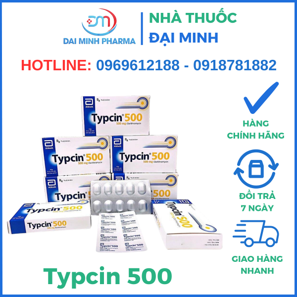 Thuốc Kháng Sinh Typcin 500mg - Hình ảnh 2