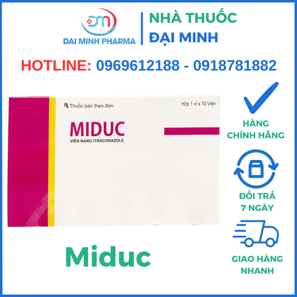 Thuốc Kháng Sinh MIDUC - Hình ảnh 3