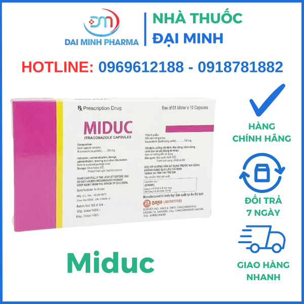 Thuốc Kháng Sinh MIDUC - Hình ảnh 2