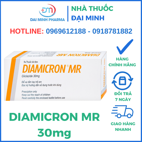 Thuốc DIAMICRON MR 30mg