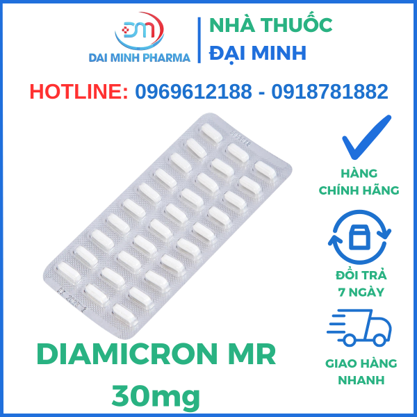 Thuốc DIAMICRON MR 30mg - Hình ảnh 2